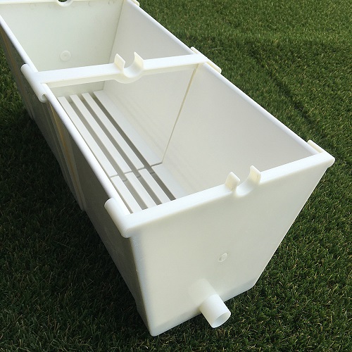 Strawberry PVC Hydroponic Trough