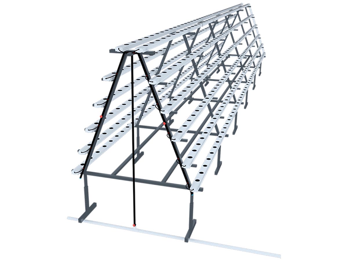 Hydroponic Leafy Greens System (with Openable Lid)