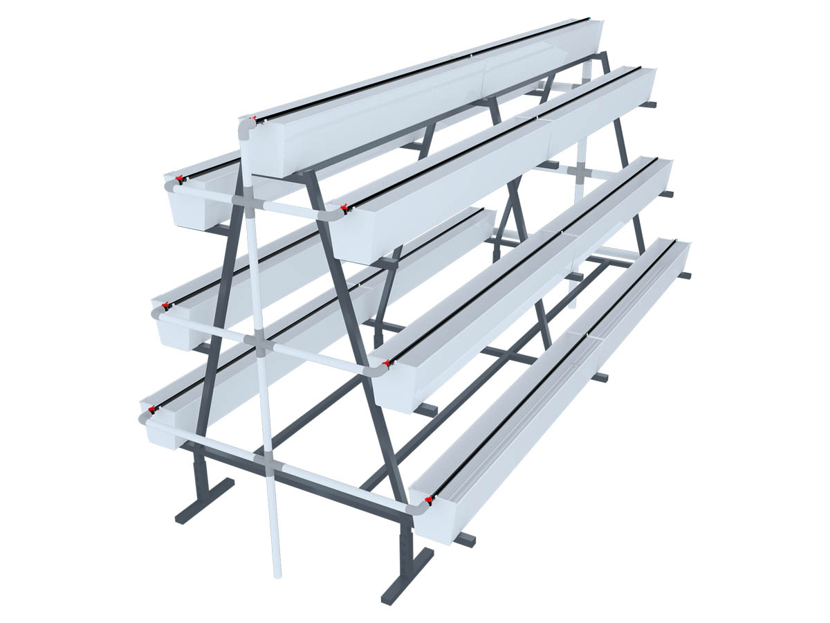 Strawberry Planting Trough (with Drainage Panel)
