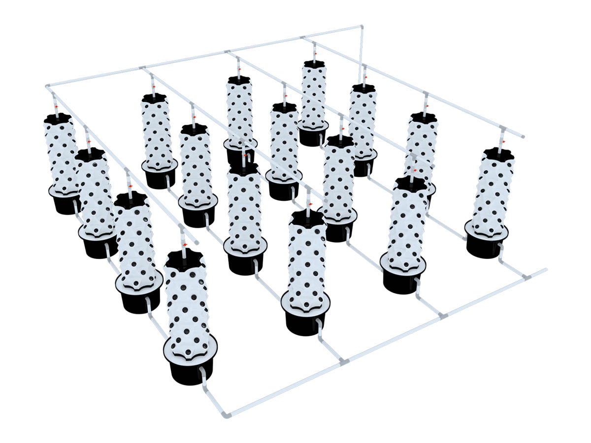 Vertical Planting Tower (Pineapple Tower)