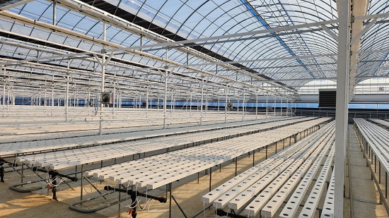 Horizontal Type Hydroponic PVC Channel